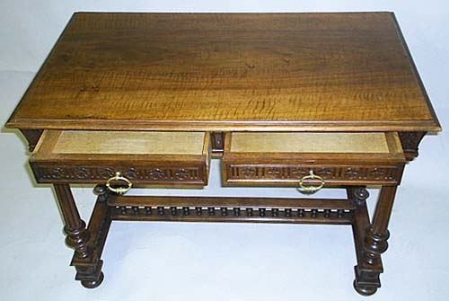 4103-antique desk drawers