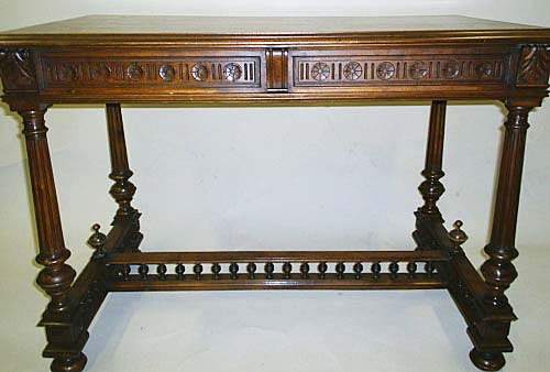 4103-rear view antique writing desk