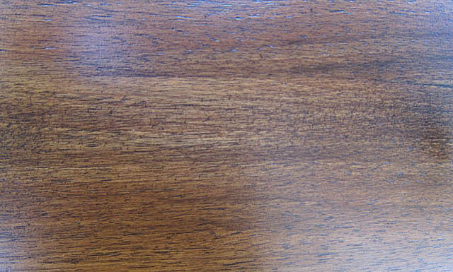 4110-detail of walnut grain antique dining table