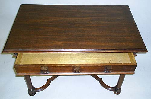 4136-gothic writing desk drawer