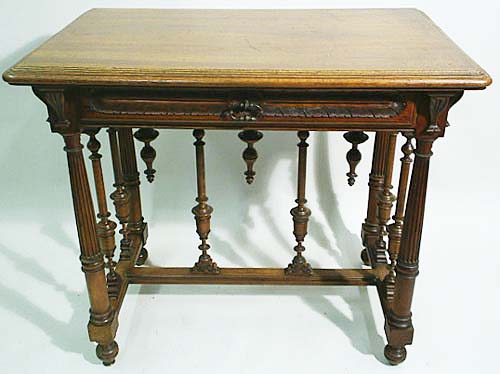 french antique renaissance style writing desk