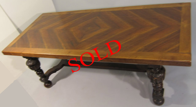 sold-french antique farm table