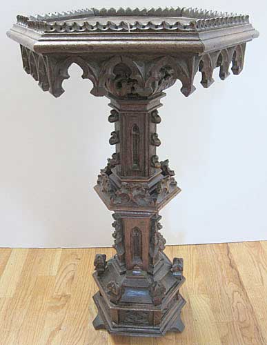 gueridon table front