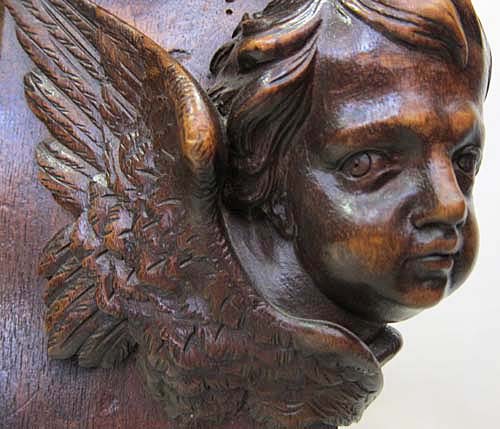 5182-carved cherub