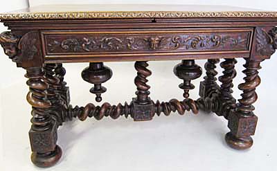 5182-antique gaming table