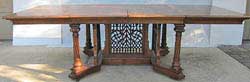 5217 gothic dining table extended